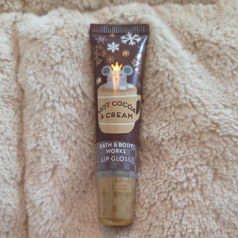 Bath & Body Works Hot Cocoa & Cream Lip Gloss